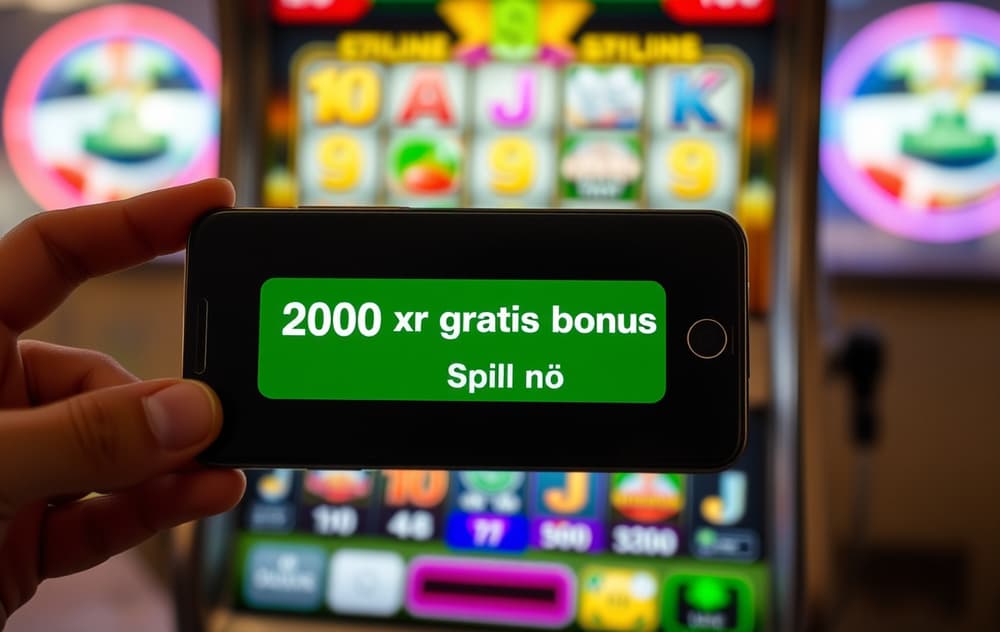 Smarttelefon med casinobonus på 200 kr gratis