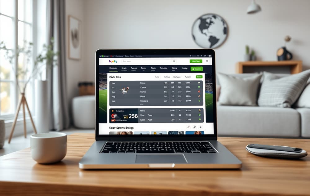 Nye bettingsider på laptop – sammenligning av odds og lisens